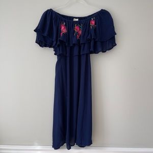 Japna Off Shoulder Dress Sz‎ S